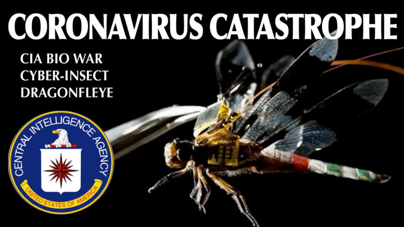 CoronaVirus BioWeapon – 2. Intel sources: «Spread by CIA with nano-Uav» as Cyber-DragonflEye. Alert in Iran and Italy