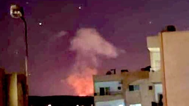 Israeli Missiles on Damascus after Iranian warning. Dangerous provocation