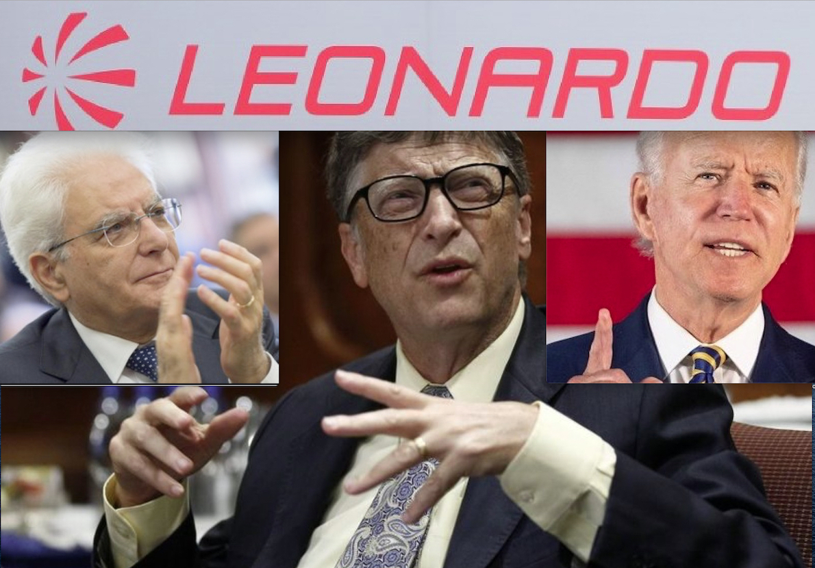 In Gates’ Hands even Italian Military Artificial Intelligence. Leonardo-Microsoft Deal and Dems intrigues through 007 and Pandemic
