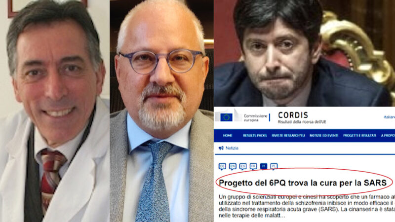 IGNORED THERAPY: “Anti-SARS Drug Financed by EU but Not Used in Covid Pandemic“. Hard Complaint by Italian Biologist and Lawyer