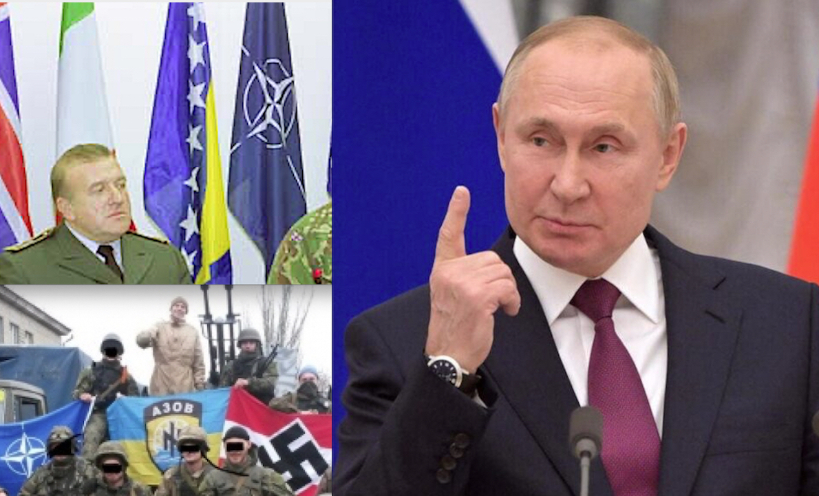 WAR CRIMES & DECEITS. ICC against Putin! Unpunished NATO Allies: Ukrainian Nazis as Bosnian Butcher, Jihadists General