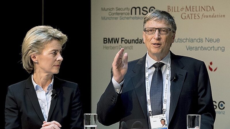 VON DER LEYEN AWARDED BY GATES! For €300 Million Donated by EU to His Gavi NGO for Vaccines of Big Pharma Funded by Him