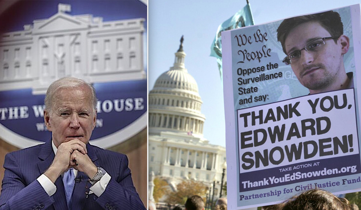 Snowden Mocks Biden for the Crass Handling of Top Secret Documents: “I did It Better!”