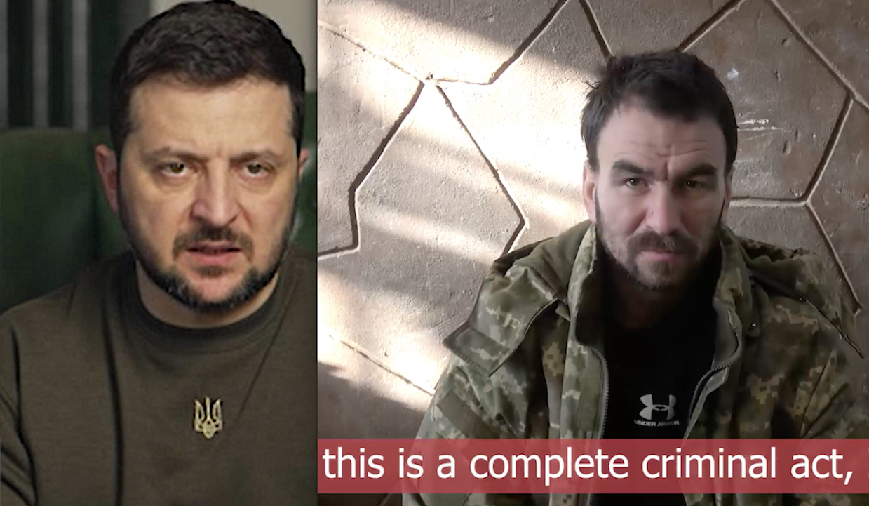 “Kiev Hid Its Dead Soldiers in the Ravines”. Exclusive Video in which Ukrainian POW Unveils Zelensky Crimes