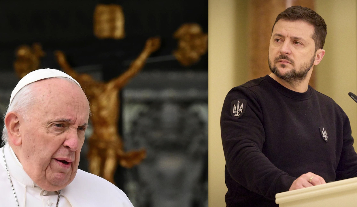 Pope Francis to Defense Orthodox Religious against Expulsion from historical Kiev Monastery by Zelensky