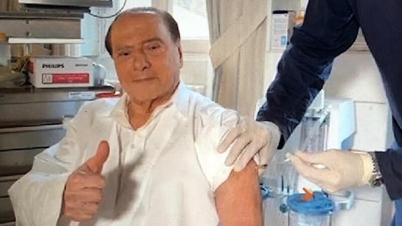 Former Italian PM Berlusconi in Intensive Care. After Two Pathologies Typical of the Covid Vaccines’ Serious Adverse Reactions