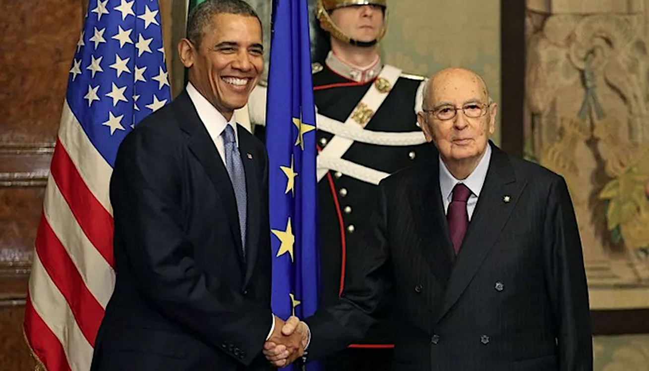 Died the former Italian President Napolitano: Obama’s accomplice in the Arab Springs Massacres