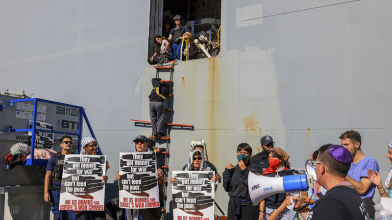 Pro-Palestine Protesters Block US Military Supply Ship (VIDEO). Other Rallies In Europe
