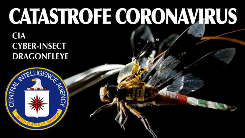 CoronaVirus – 2. ARMA BIO-GENETICA. Gli 007: «Diffusa coi nano-droni CIA» e Cyber-libellule. Strage in Iran. SOS Italia