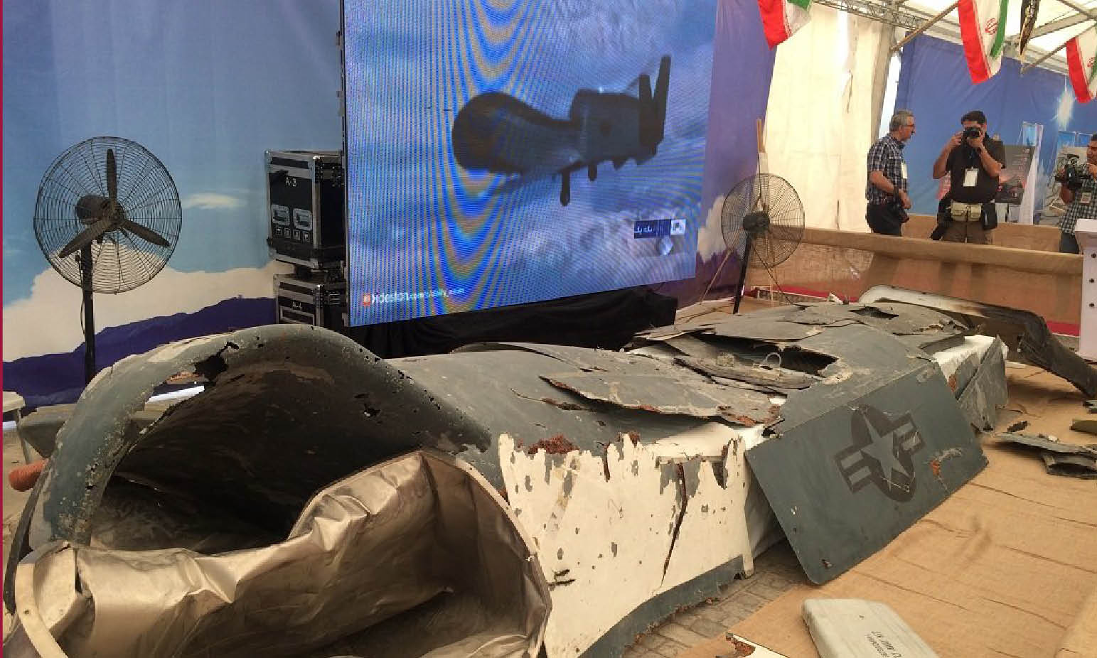 ORIGINAL WAR’S SHOW IN IRAN: IN EXHIBITION THE US & ISRAELI DRONES DOWNED