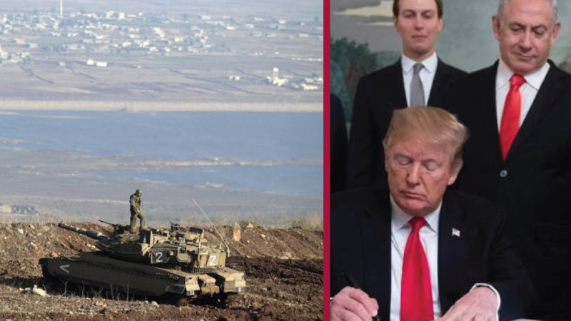 “Israel must leave the Golan”. The UN’s slap against Trump and Bibi-Briberies