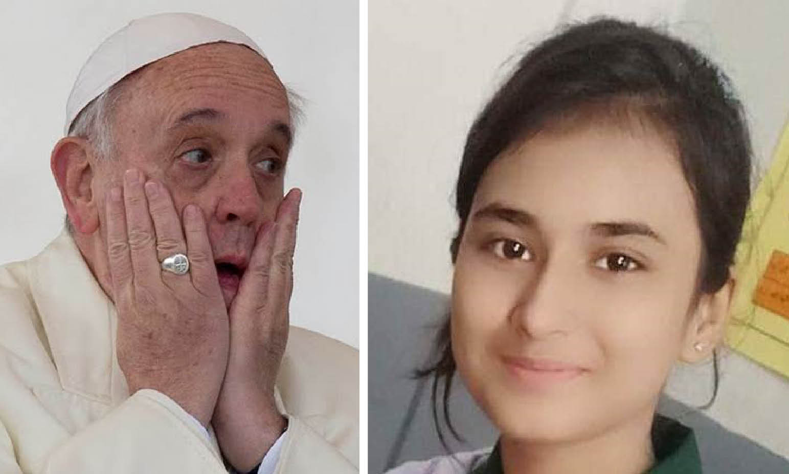 Appeal to Pope for Huma Younas, 14yo Christian girl abducted by a Muslim and forcibly converted to Islam for marriage