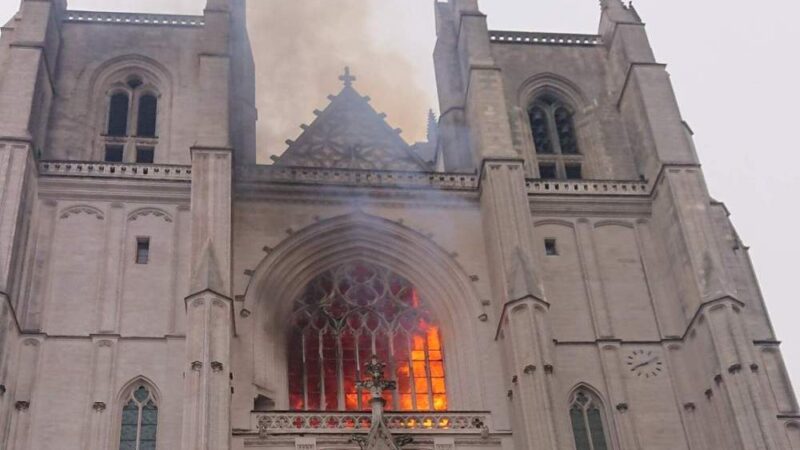 Nantes Cathedral’s Arson: African Arrested after Confession