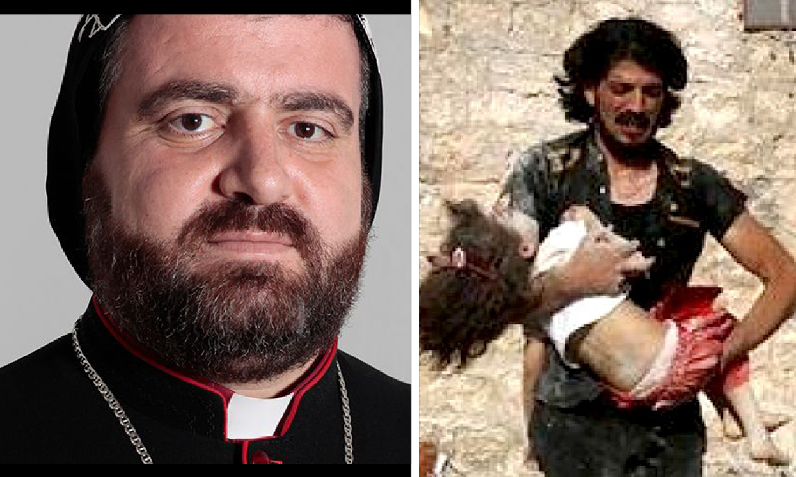 Syria mourns Homs Bishop who helped Christians Persecuted by Isis-Al Qaeda Terrorists CIA-Turkey backed