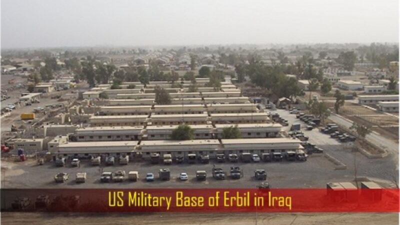 Rocket attack on Erbil’s US Base in Iraq: 1 killed, 6 injuried