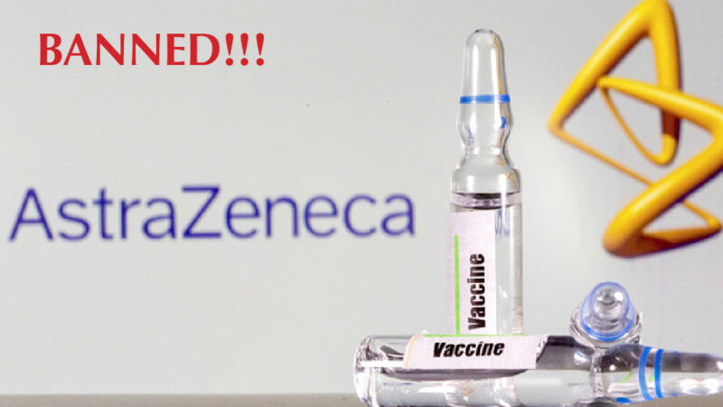 AstraZeneca Vaccines DISASTER! Stopped at all in Italy, Germany, French, Netherlands, Ireland. So in 12 EU countries (update)