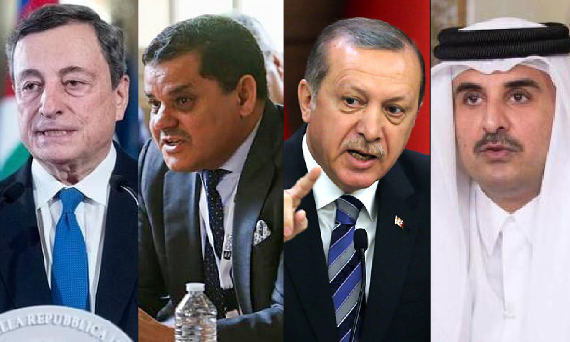 Italy-Libya’s Alliance with Turkey-Qatar thanks to New Islamist PM, Muslim Brotherhood & Weapon’s Lobby