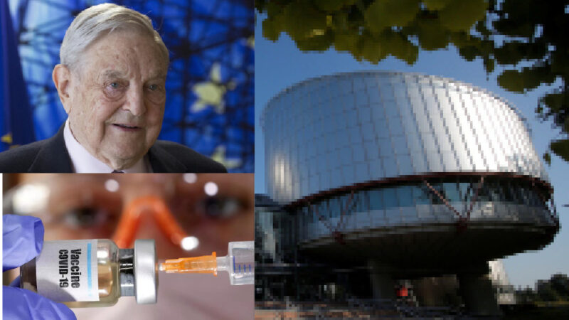 “Mandatory vaccines are Democratic” Ruled European Court of Human Rights linked to Soros