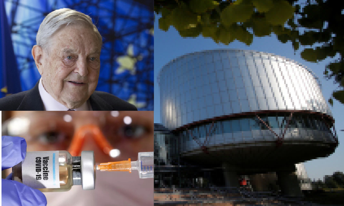 “Mandatory vaccines are Democratic” Ruled European Court of Human Rights linked to Soros