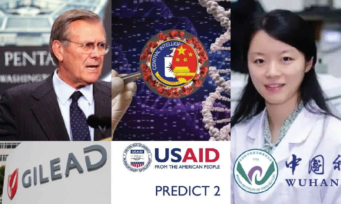 WUHAN-GATES – 5 (update). Rumsfeld Shady Heritage. GILEAD’S Intrigues with Wuhan & Soros. Bio-Weapons’ Killer Tests with CIA & Pentagon