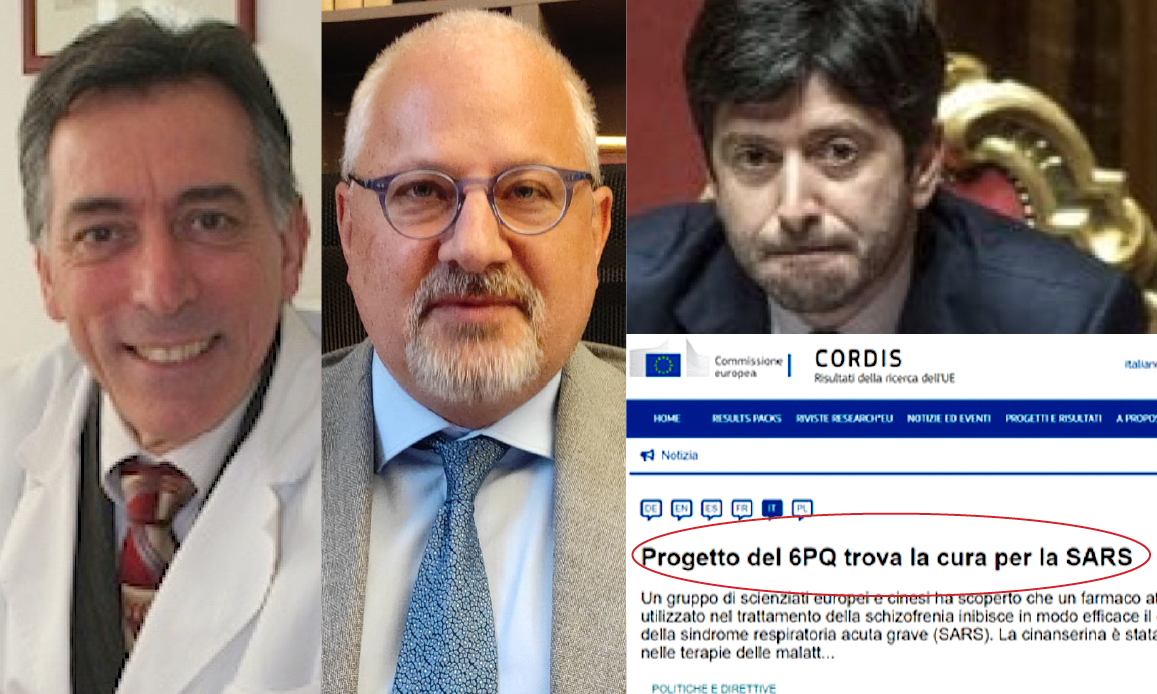 IGNORED THERAPY: “Anti-SARS Drug Financed by EU but Not Used in Covid Pandemic“. Hard Complaint by Italian Biologist and Lawyer