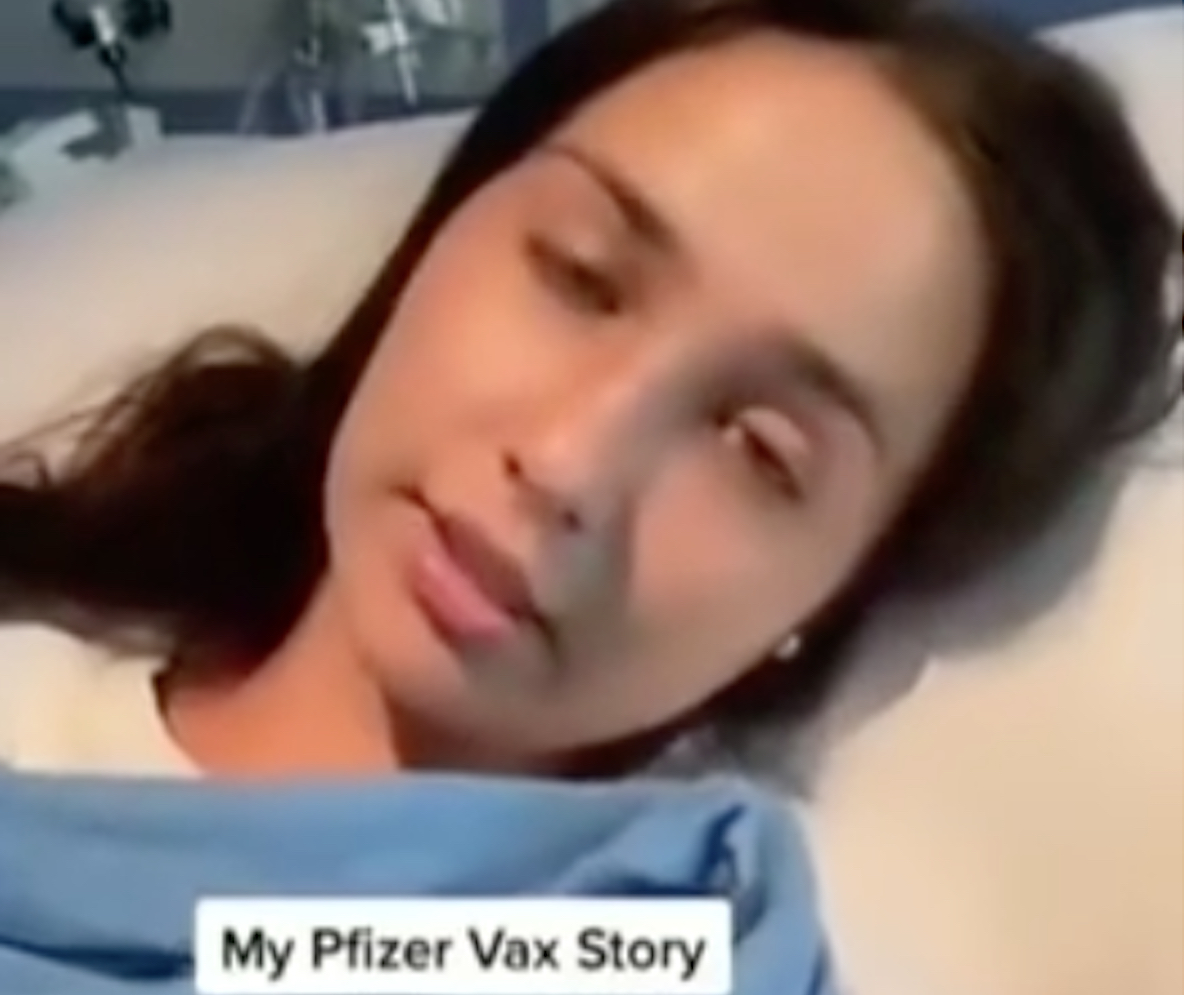 Teen left with Blood Clots in her Lungs after having the Pfizer Covid-19 Vaccine. As Forecast by Chinese Research