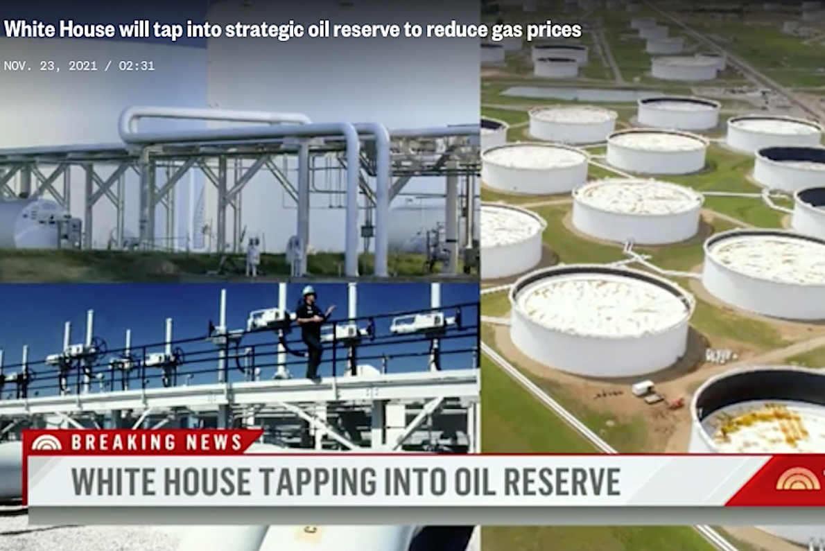 US GAS NIGHTMARE! Biden Taps Oil Reserves in Bid to Tamp Down rising Energetic Supplies Prices