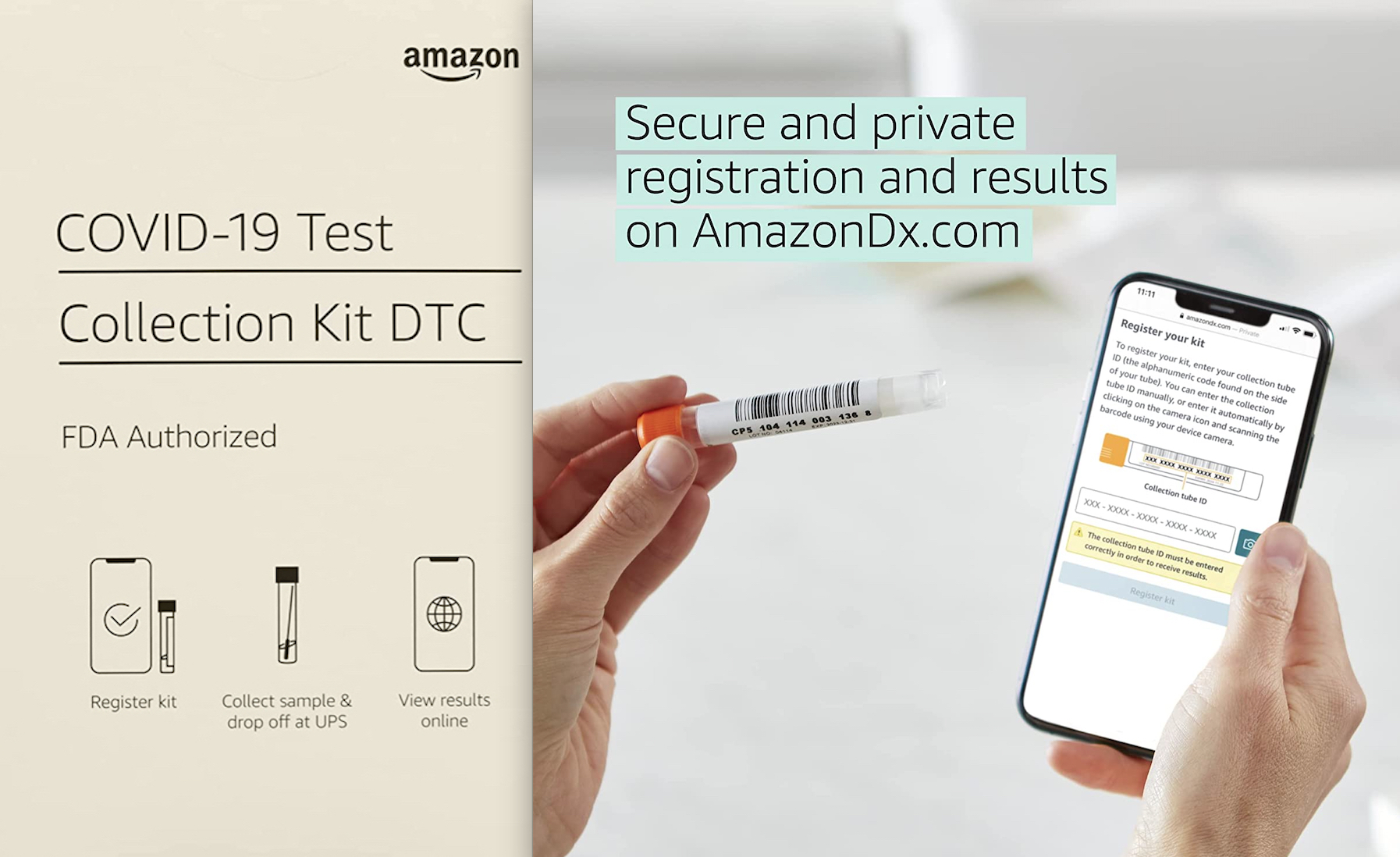 Covid, FDA Disavows CDC and Promotes RT-PCR Swabs despite “Risks of False Positives”. Amazon’s Tests Sold Out due to Omicron Spreading