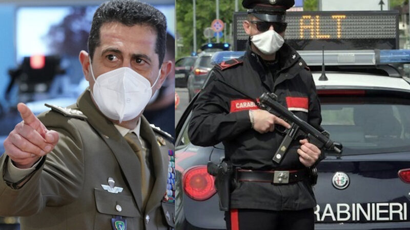 Italy towards a Military Dictature. The “General of the Vaccines”  becomes Head of All the Armed Forces