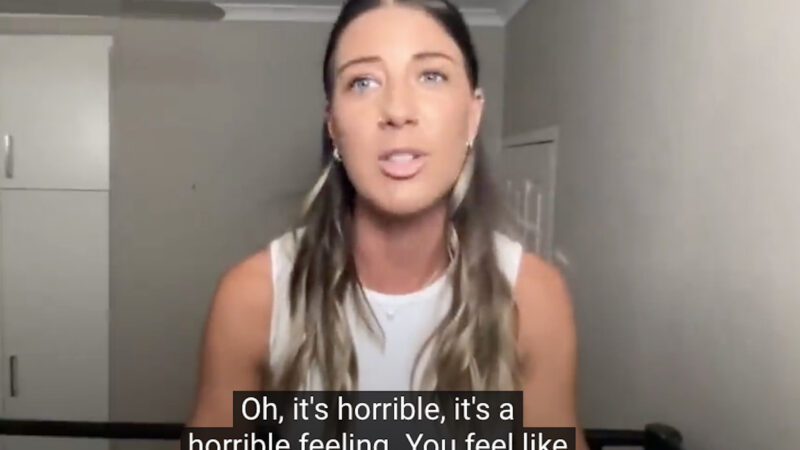 “Cops Abducted Me to Held in a Covid Concentration Camps Against my Will”. Young Australian Girl Tells in a Disturbing Video
