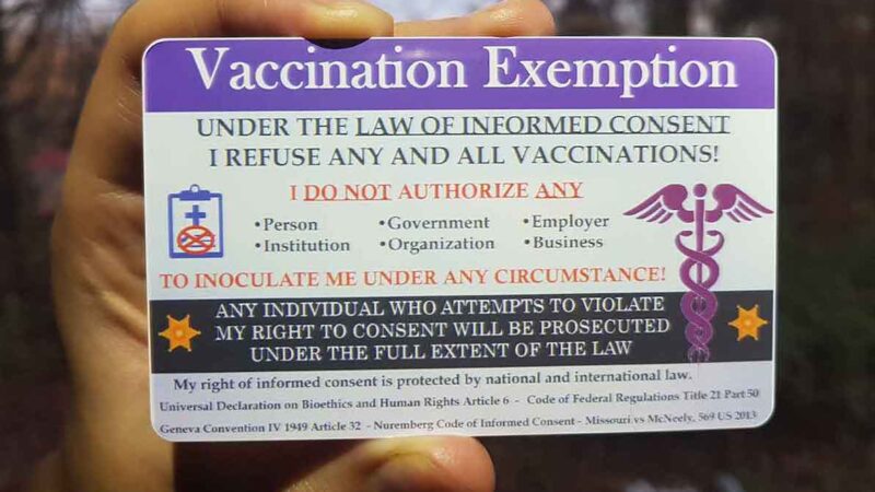 Vaccine Mandate Exemption Request promoted by a Hare Krsna Movement Fellow