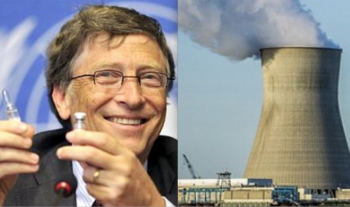 Gates, Most Dangerous Man on the Earth. After Funding Virus and Vaccines Will Play with Nuclear in Japan