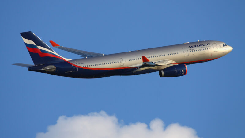 Russia Restricts Flights of Airlines of 36 Countries in Response to Bans on Air Travels
