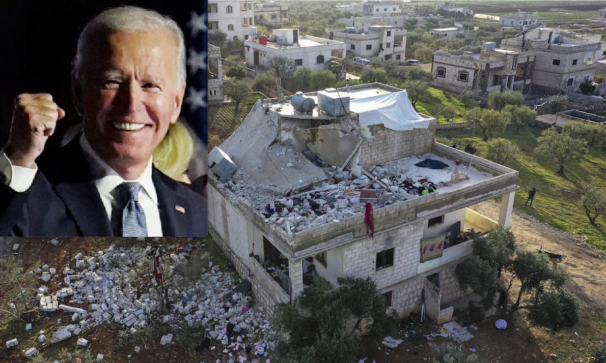 UNICEF Debunks Biden: Massacre of 6 Children to Kill ISIS chief. 80 raids by Turkish-Backed jihadists in Winter’s Eagle Op