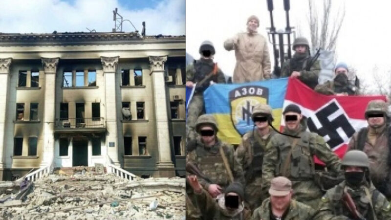 Massacre in Mariupol Theatre: suspicious Horrific False-Flag with 400 Russian Speakers Killed by Ukrainian Nazis