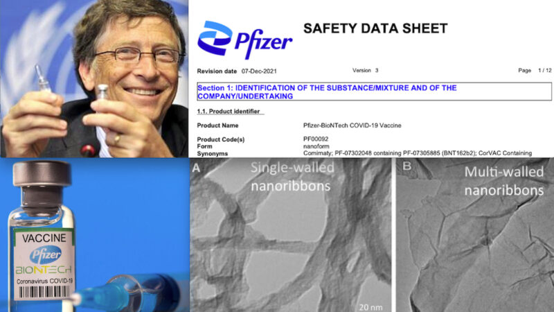 VACCINES & GRAPHENE – 1. Dangerous & Mysterious Nanoparticles inside mRNA Serum. “Toxicology NOT Thoroughly Investigated” Pfizer Wrote