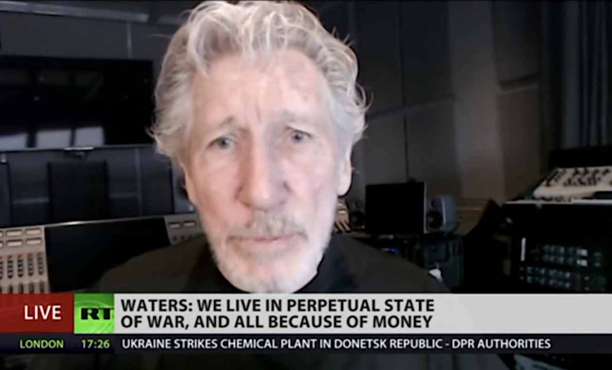“West can End Fighting in Ukraine Tomorrow”. Roger Waters, Pink Floyd co-founder, told RT