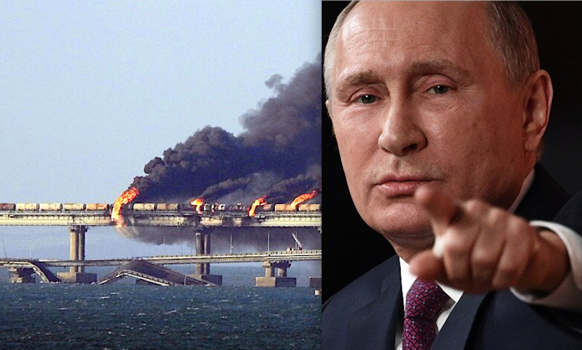 “Ukrainian Secret Service behind Terror Attack to Crimean Bridge” Putin and NYT Blame Kiev’s Intelligence