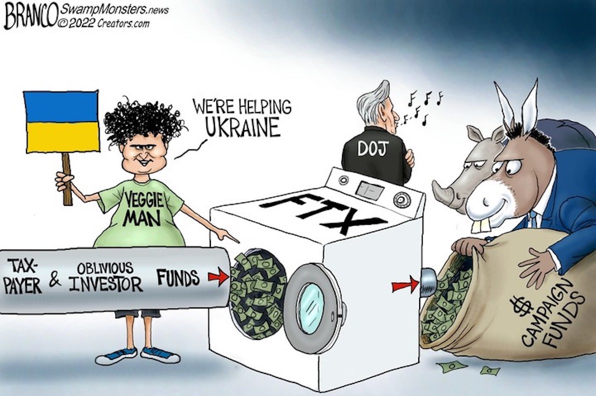The Mysterious Money Raising by “Aid to Ukraine”, the US Democratic Party and the Suspicious Collapse of the FTX Crypto