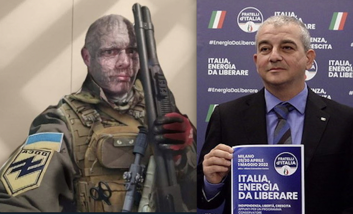 Undersecretary of Meloni’s Italian Govt Eulogizes Azov Battalion’s Ukraine NeoNazis. Far-Right is Really come Back in Rome?