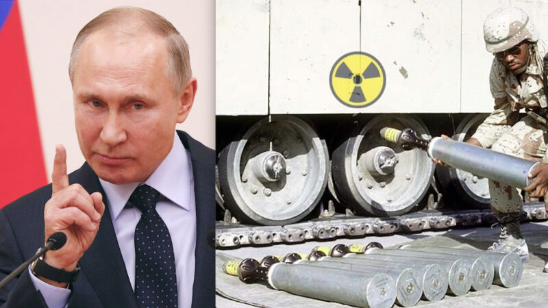 Stink of Nuclear War: UK Depleted Uranium Ammunition to Kiev “as Dirty Bombs”. “Russia will be Forced to React” Putin Said