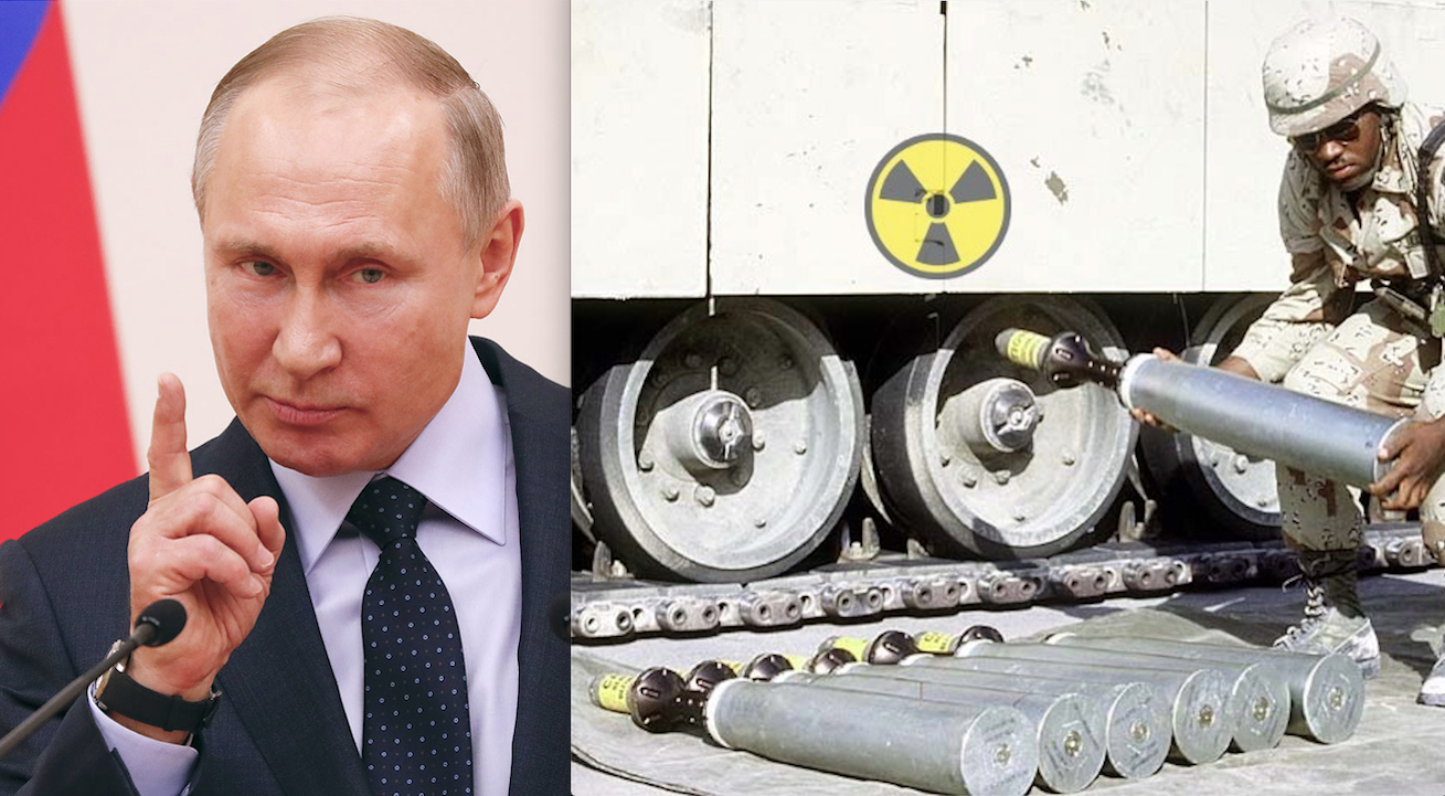 Stink of Nuclear War: UK Depleted Uranium Ammunition to Kiev “as Dirty Bombs”. “Russia will be Forced to React” Putin Said