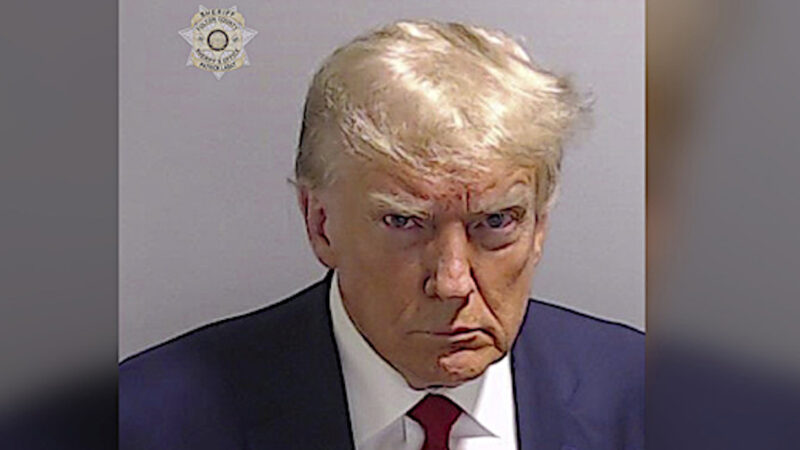 Trump’s mugshot Released after Surrender at Atlanta Jail