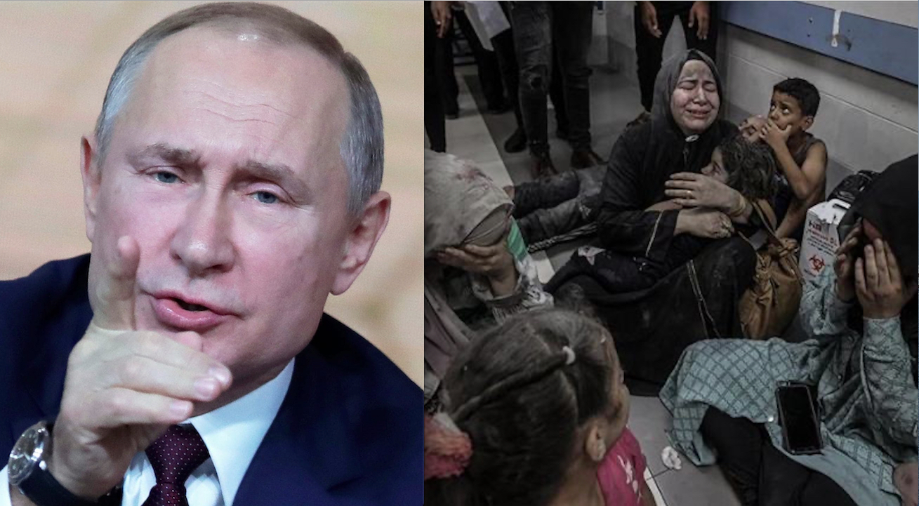 Putin: “Innocent Children Annihilated: Gaza Horror can’t be Justified”