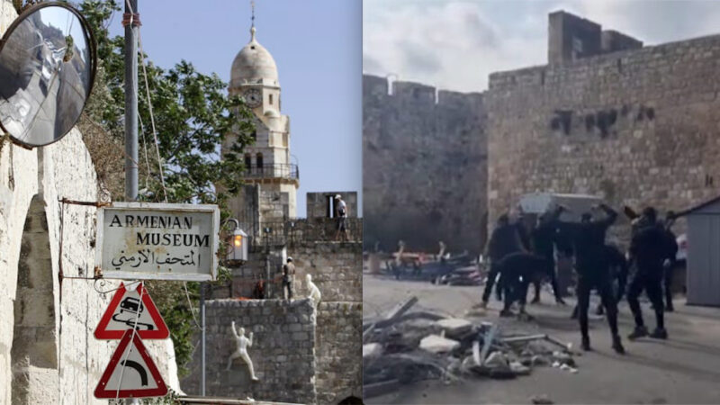 Christian Clerics Serious Injured in Jerusalem after an alleged Zionist Attack with Nerve Gas