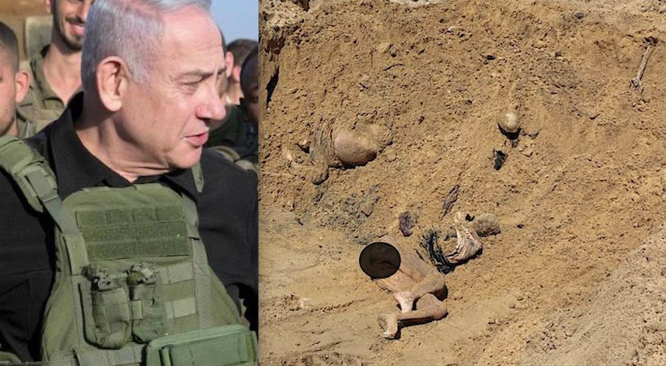 Inside Khan Younis Mass Grave Bodies Beheaded and with Signs of Organ Removed. For the Israeli awful Black Market