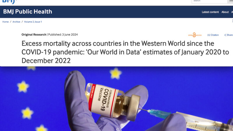 BMJ Study Links Excess Deaths and Covid Vaccines – Telegraph Makes it Front Page News