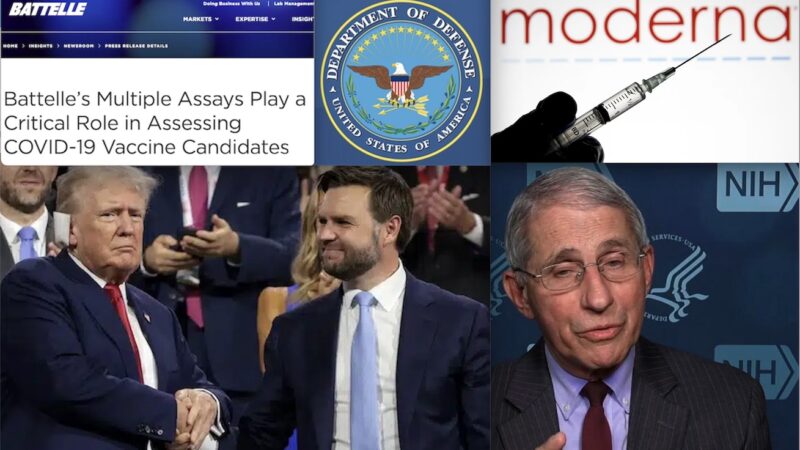 SHADY AFFAIRS of TRUMP’s VP alongside PENTAGON-CIA’s Globalists of Ukrainian Bio-Labs. Vance Partner of Biodefense Trust funded by Fauci for Moderna Vaccine