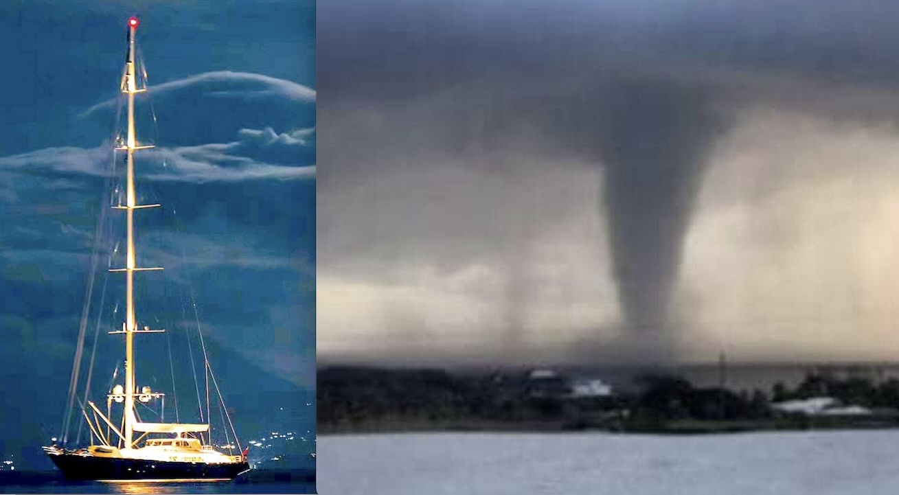 One person Dead, 6 Missing after Superyacht Sinking in Italy by Tornado during Geomagnetic Storm (video)