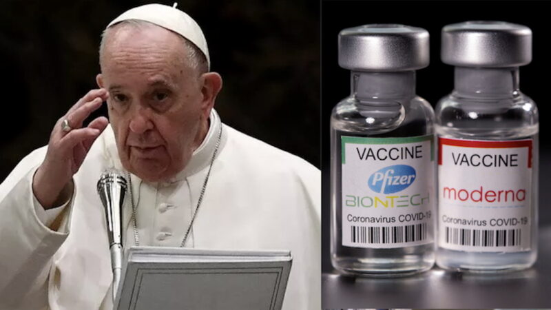 Update – EVEN THE POPE KILLED BY COVID VACCINES. Pulmonary Pathology and Fatal Stroke after mRNA Genetic Serums Predicted by Chinese Universities in 2020